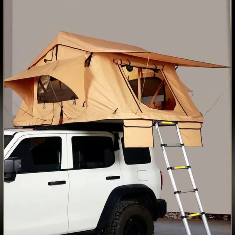 Roof Top Tent Soft Shell 3 Person - 3인용 소프트쉘 루프탑 텐트, 야외 자가