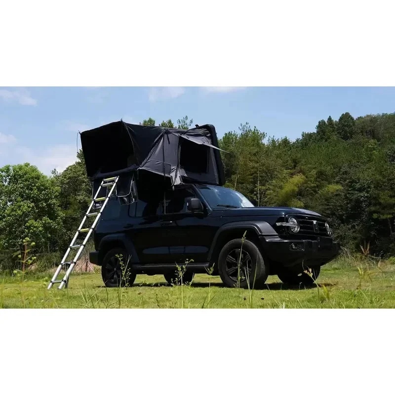Roof Top Tent 4 Person Xl - 야외 캠핑용 XL 사이즈, 4~5인용, 측면
