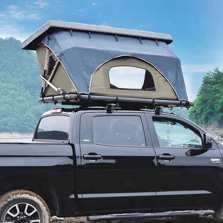 Roof Top Tent Hard Shell 2 Person - 2022년형 신형 캠핑용 2인용 전동 리모컨