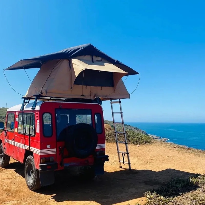 Roof Top Tent Ladder Telescopic - 맞춤형 소프트 방수 루프탑 텐트(텔레스코픽 사다리