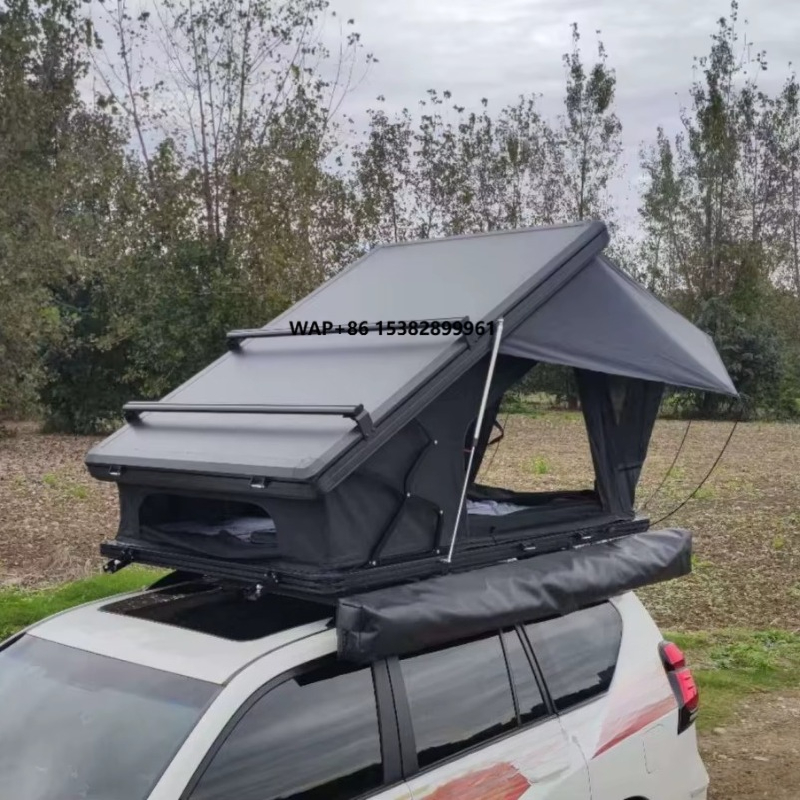 Roof Tent Hardshell Aluminum - 2025 뉴 스타일 X 힌지 로드