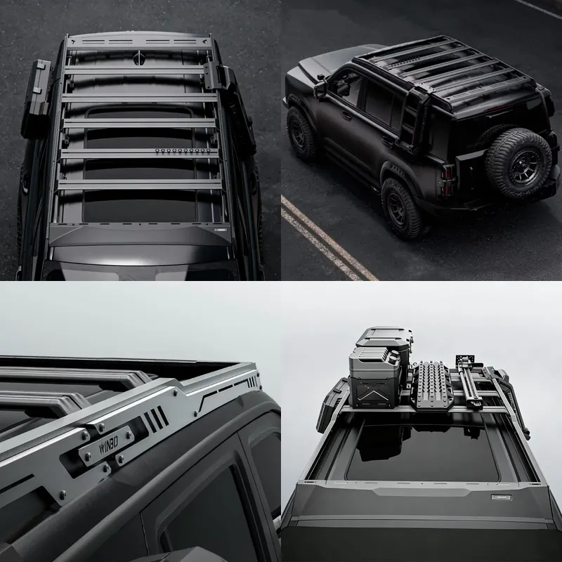 Overland Roof Rack Platform - 헤비듀티 오프로드 루프랙 플랫폼 탄소강 알루미늄