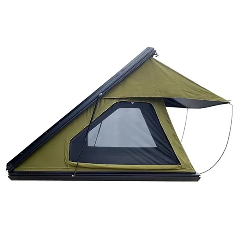 Roof Top Tent Hard Shell 2 Person - 튼튼한 하드 쉘 루프탑 텐트, 알루미늄