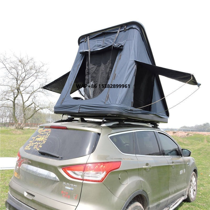 Roof Tent Hardshell Aluminum - 야외 접이식 사선형 자동차 루프 캠핑