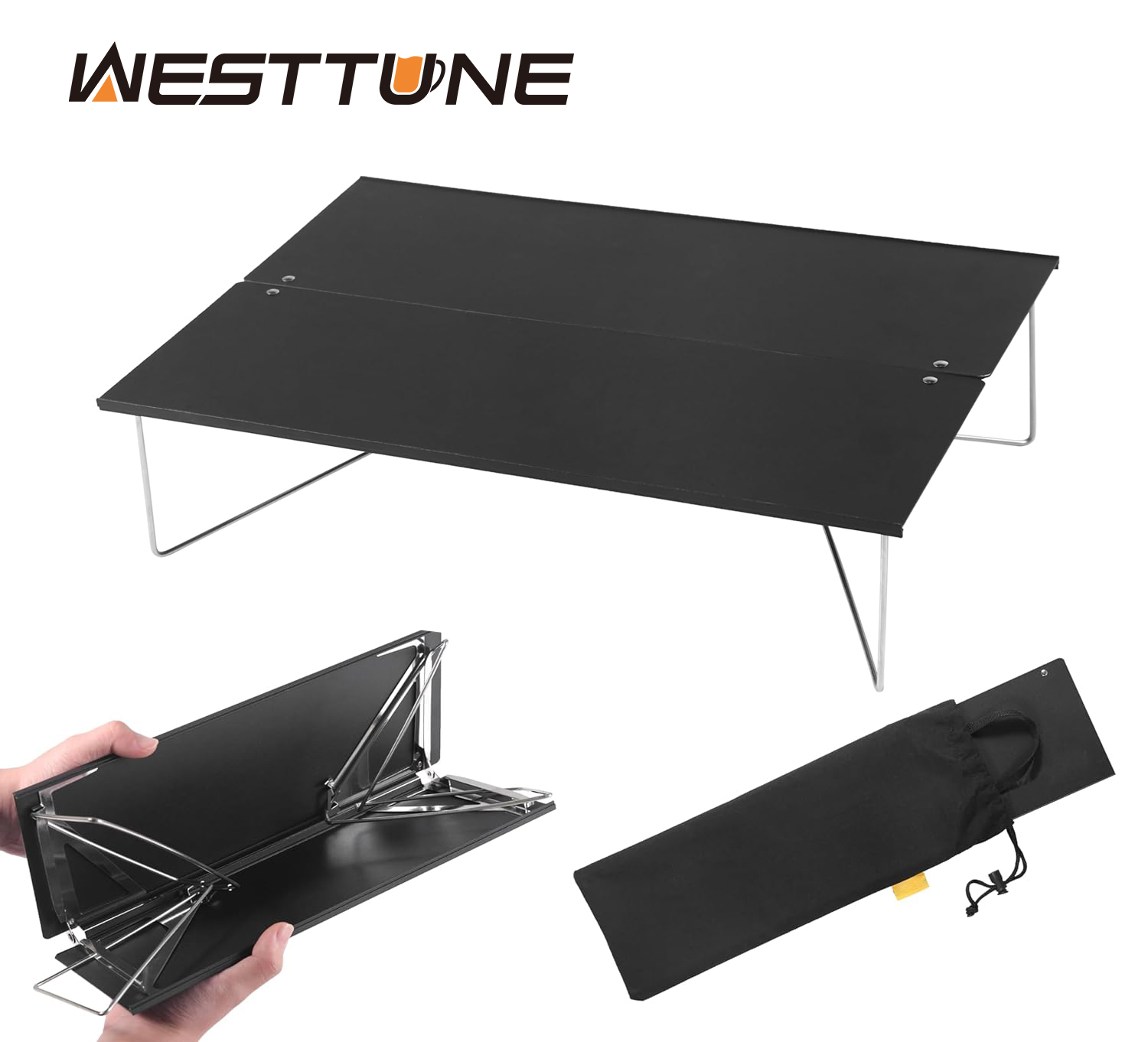 Camping Shower Tent Portable - WESTTUNE 컴팩트 미니 캠핑 테이블 휴대용