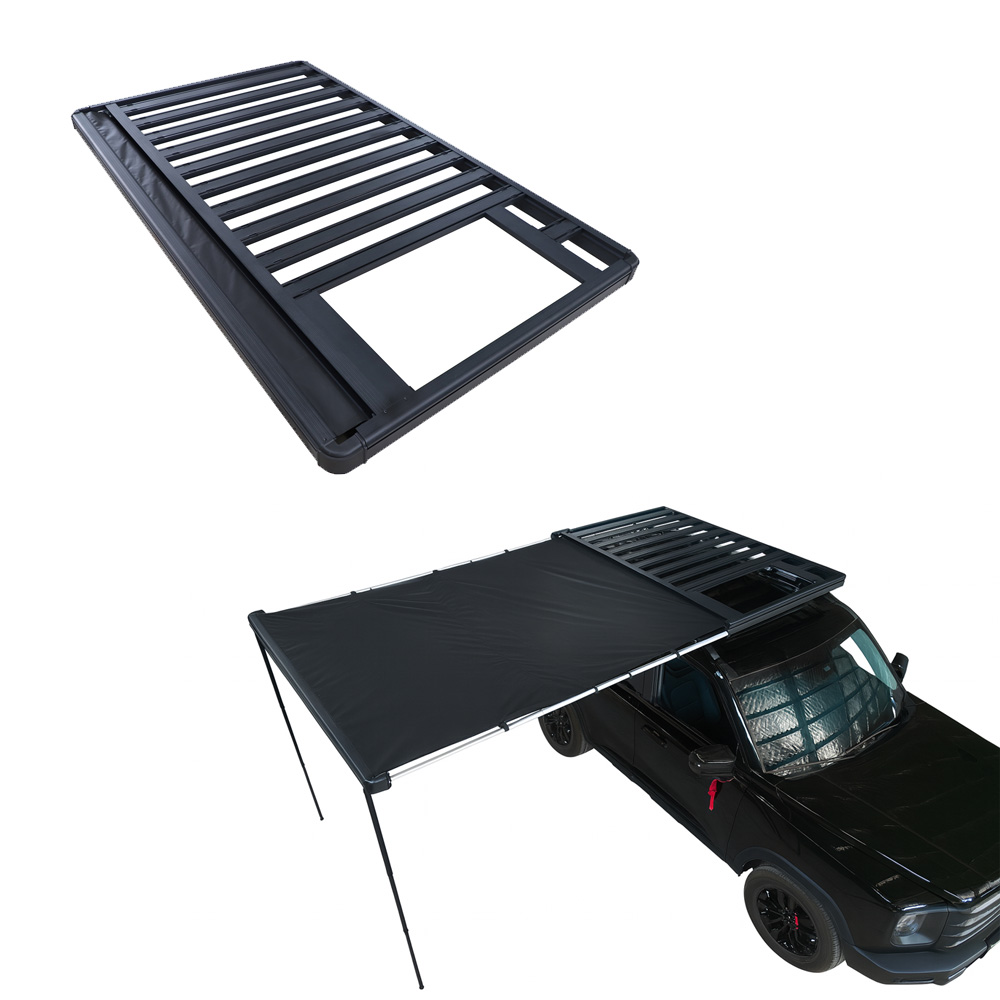 Overland Roof Rack Platform - 오프로드용 루프 캐리어 플랫폼, 알루미늄 텐트