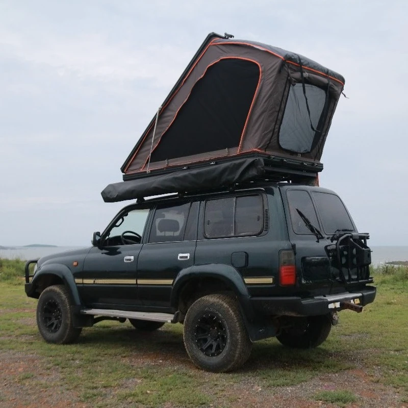 Roof Tent Hardshell Aluminum - 2026년형, 견고한 외피, 자동 개폐 기능,