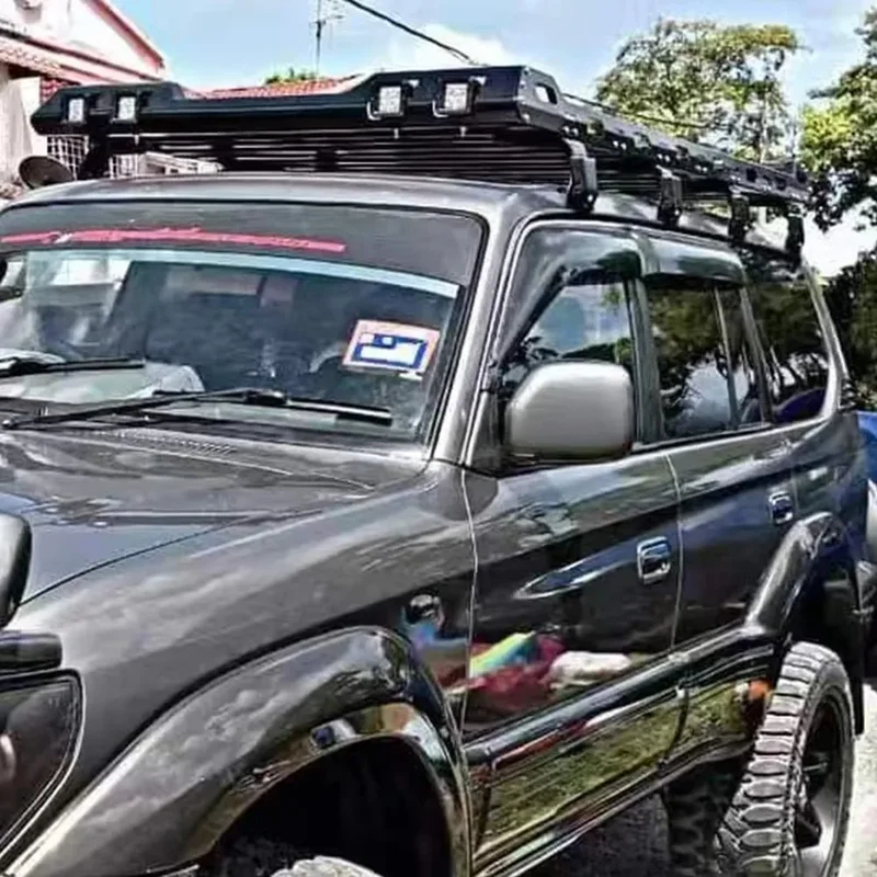 Overland Roof Rack Platform - KQX 고품질 LED 오버랜드 루프탑 카고