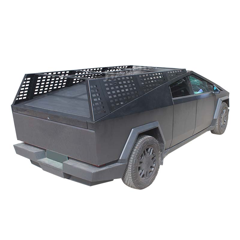 테슬라 사이버트럭 풀사이즈 스틸(Q235A) 루프랙 플 - Overland Roof Rack Platform 리뷰 및 가격
