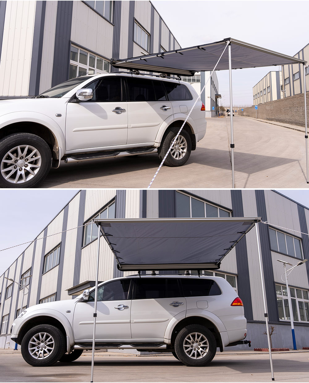 새로운 픽업 캠퍼 2.5m X 3m 4륜구동 4X4 사 - Car Awning 2.5M X 2.5M 리뷰 및 가격
