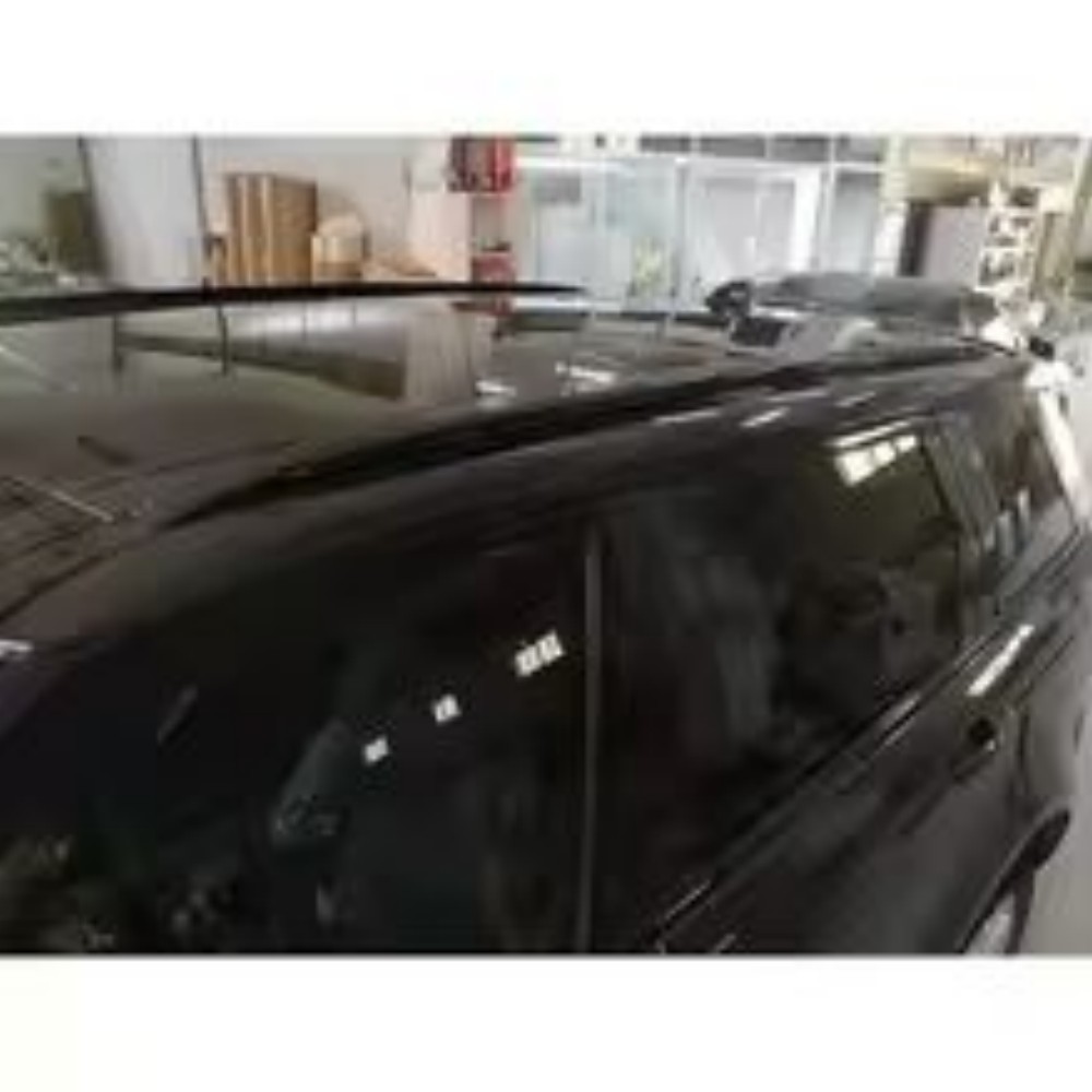 4개 블랙 루프 레일 사이드 레일 및 크로스 바 LR  - Roof Rack Crossbar Aluminum 리뷰 및 가격