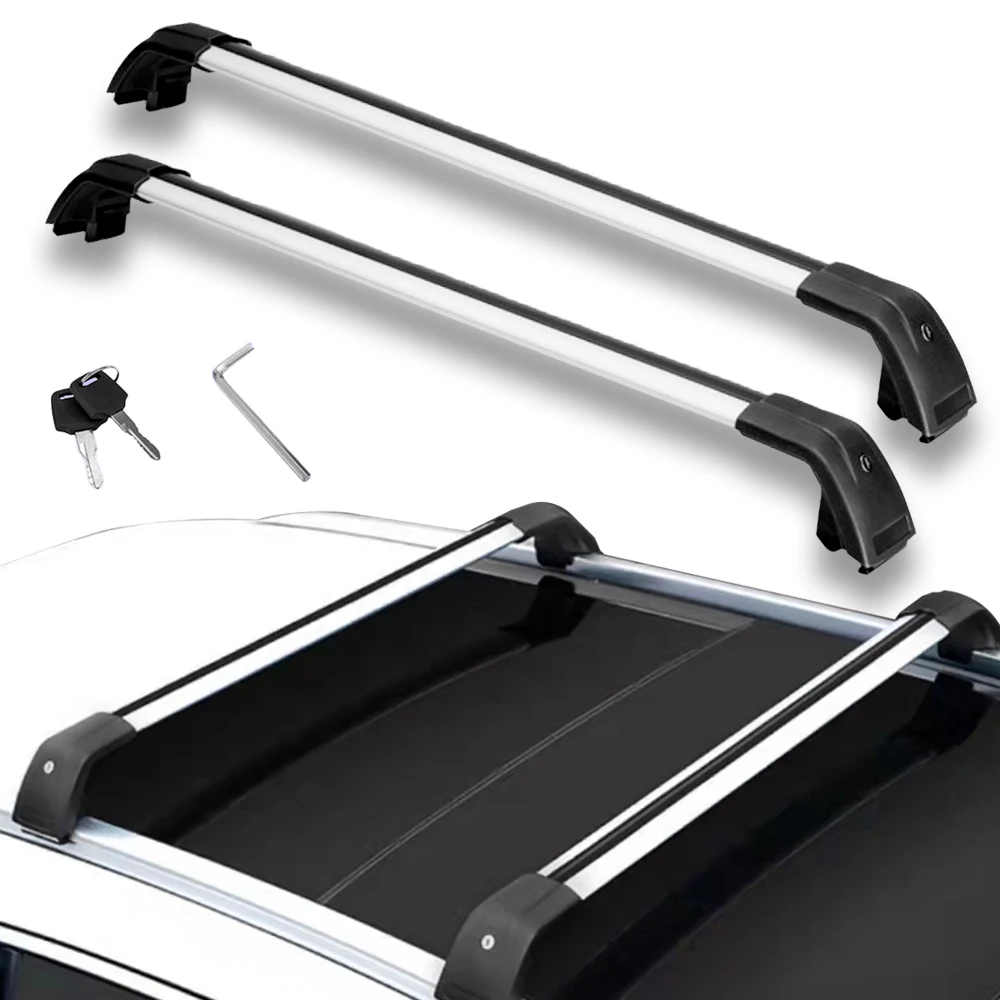MG ZS 2025 크로스바 루프 레일 랙 잠금 가능  - Roof Rack Crossbar Aluminum 리뷰 및 가격