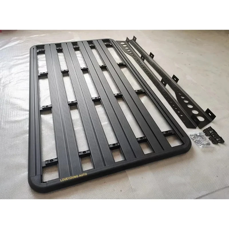 KQX 헤비듀티 알루미늄 플랫 루프랙 플랫폼, 카고 바 - Overland Roof Rack Platform 리뷰 및 가격