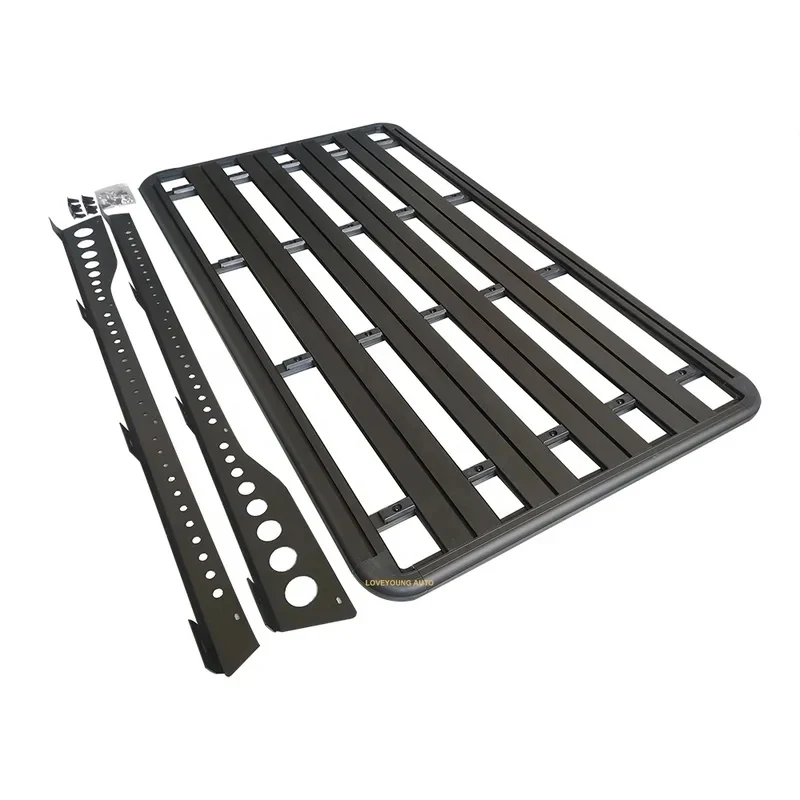 KQX 헤비듀티 알루미늄 플랫 루프랙 플랫폼, 카고 바 - Overland Roof Rack Platform 리뷰 및 가격