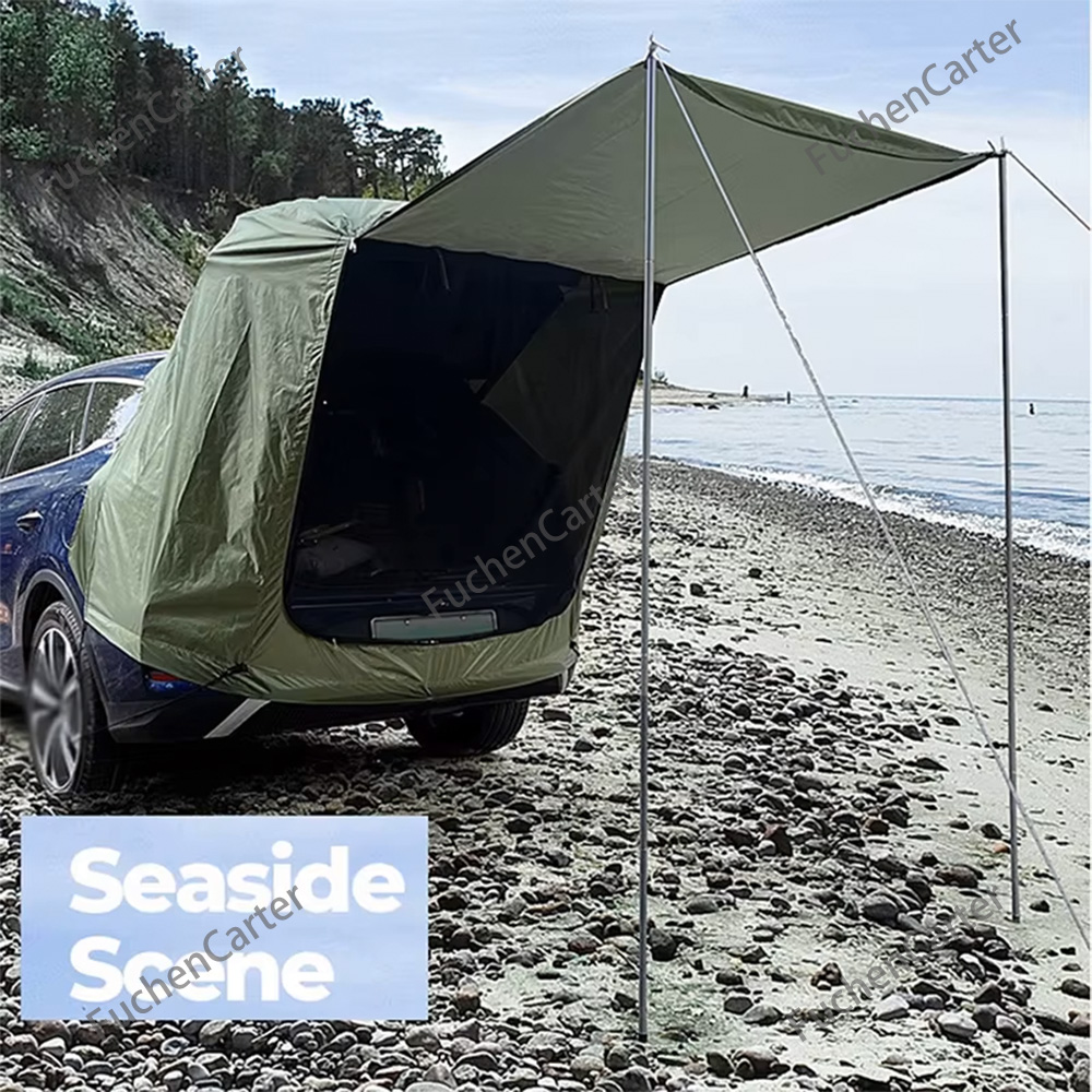 야외 캠핑 피크닉 SUV 테일게이트 텐트 방수 자외선  - Roof Top Tent Annex Room 리뷰 및 가격
