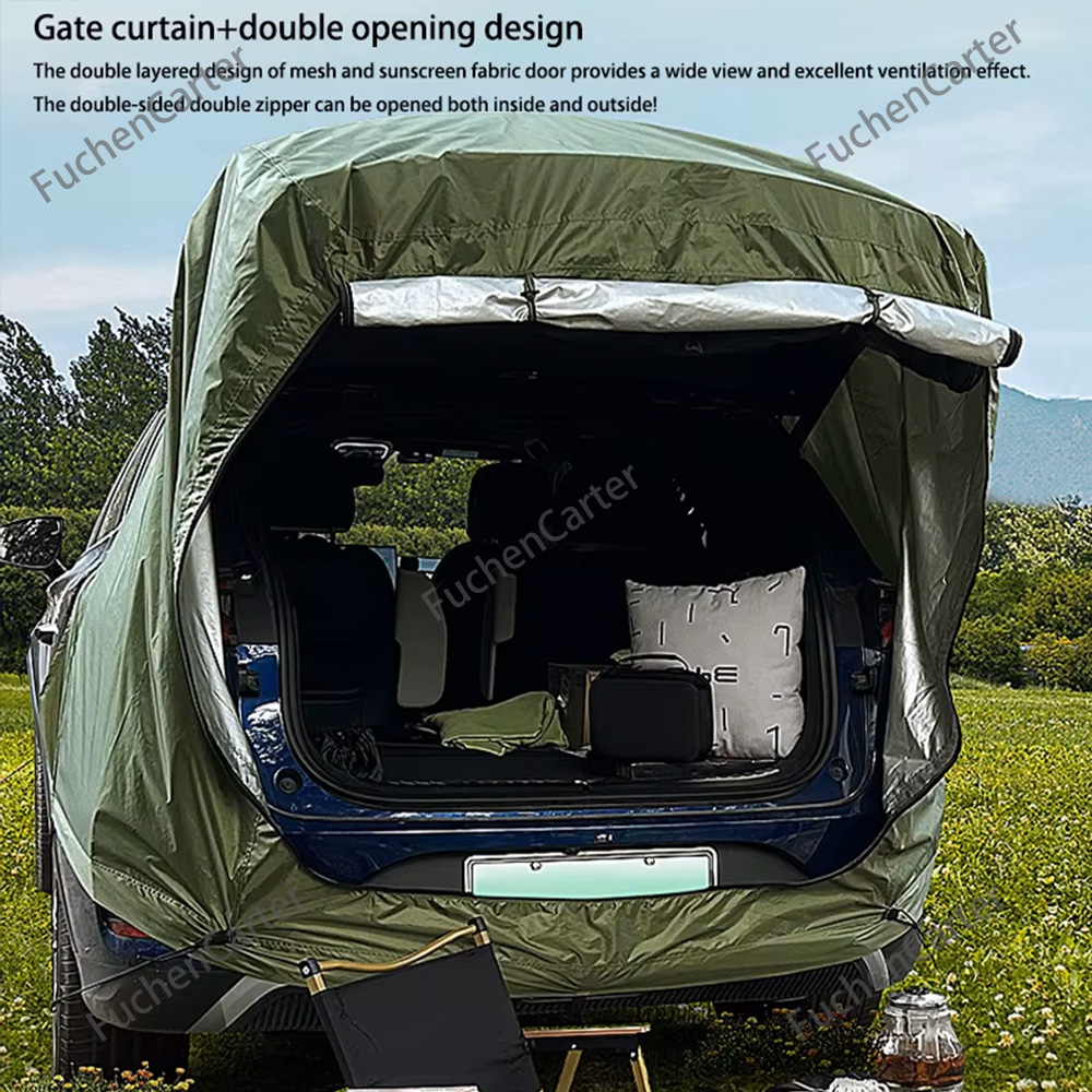 야외 캠핑 피크닉 SUV 테일게이트 텐트 방수 자외선  - Roof Top Tent Annex Room 리뷰 및 가격