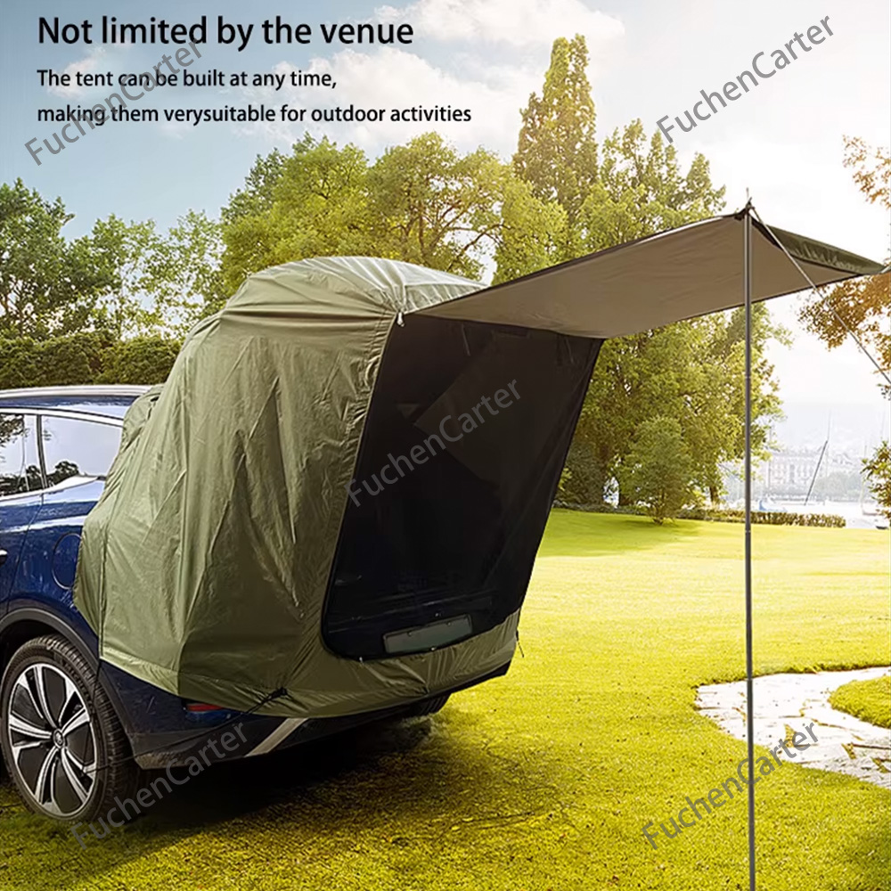 야외 캠핑 피크닉 SUV 테일게이트 텐트 방수 자외선  - Roof Top Tent Annex Room 리뷰 및 가격