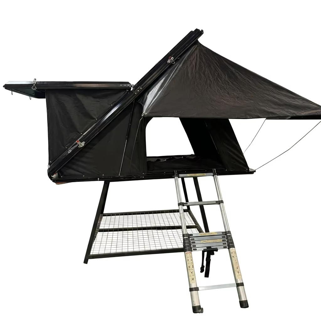 ABS 하드쉘 루프탑 캠핑 텐트 (매트리스 & 텔레스코 - Roof Top Tent Ladder Telescopic 리뷰 및 가격