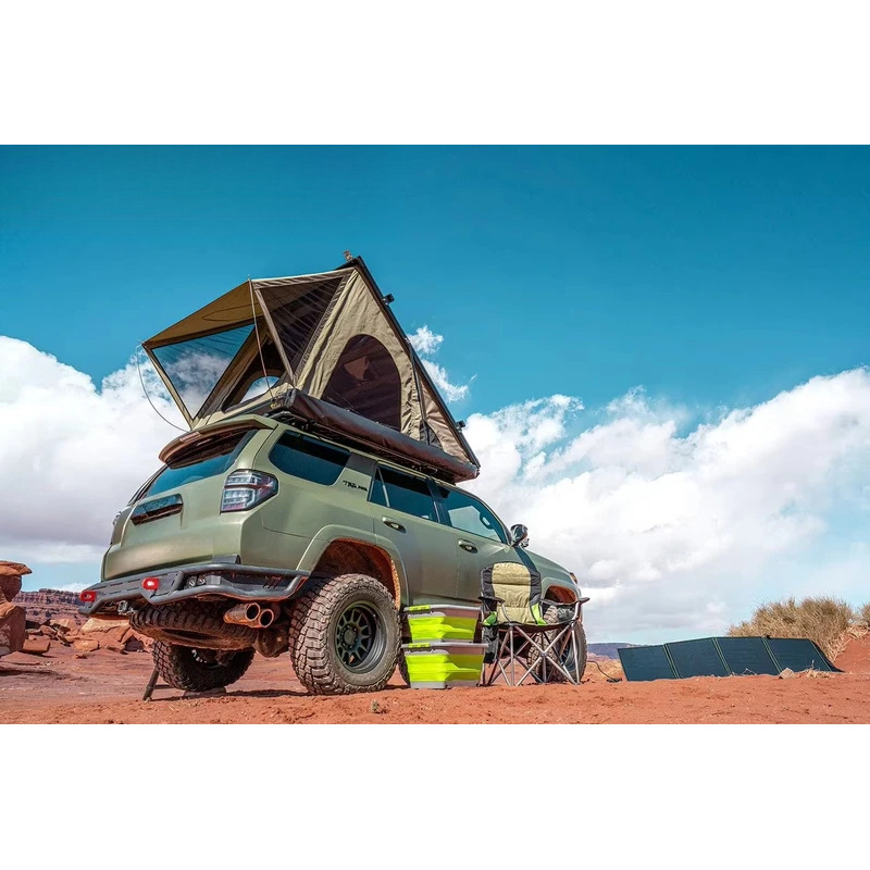 캠핑 트라이앵글 자동차 루프탑 클램쉘 블랙 그레이 알루 - Roof Top Tent Hard Shell 2 Person 리뷰 및 가격