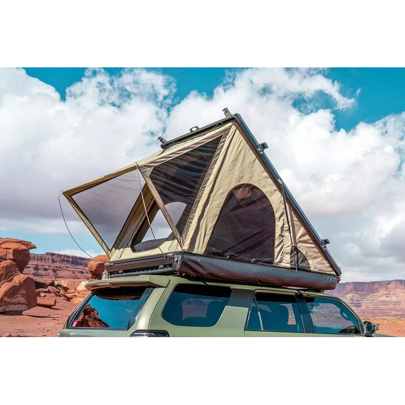 캠핑 트라이앵글 자동차 루프탑 클램쉘 블랙 그레이 알루 - Roof Top Tent Hard Shell 2 Person 리뷰 및 가격
