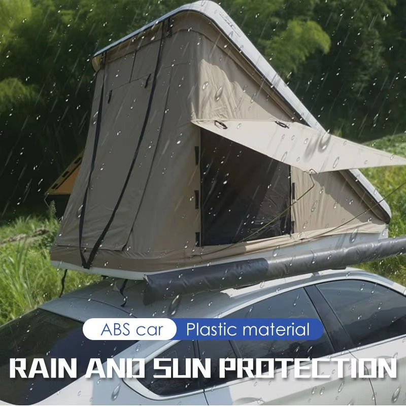 야외 접이식 사선형 자동차 루프 캠핑 텐트 이중 바닥  - Roof Tent Hardshell Aluminum 리뷰 및 가격