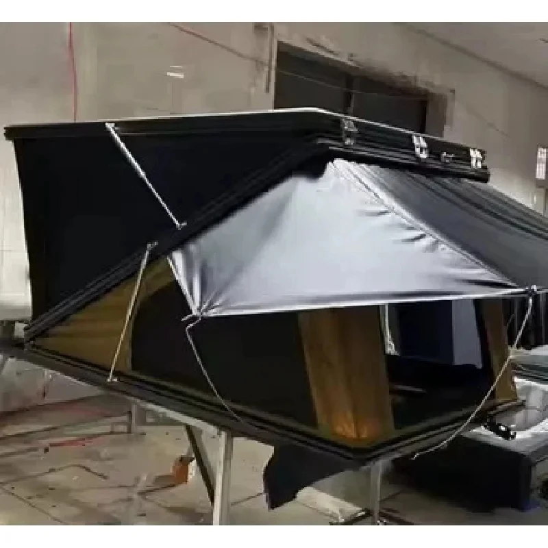 무게가 가벼운 삼각형 모양의 하드쉘 루프 텐트, 조개껍 - Roof Top Tent Hard Shell 2 Person 리뷰 및 가격