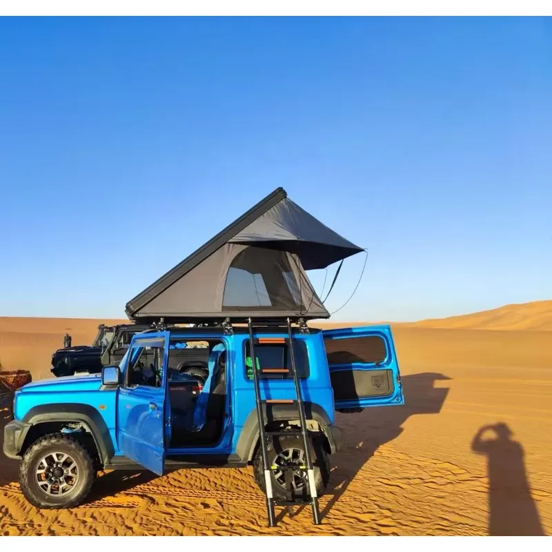 3초 만에 열리는 하드쉘 차량 루프탑 텐트 야외 캠핑  - Roof Top Tent 4 Person Xl 리뷰 및 가격