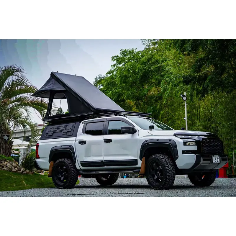 3초 만에 열리는 하드쉘 차량 루프탑 텐트 야외 캠핑  - Roof Top Tent 4 Person Xl 리뷰 및 가격