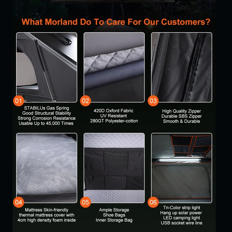알루미늄 4인용 루프탑 텐트 하드 캠핑카 알루미늄 루프 - Roof Tent Hardshell Aluminum 리뷰 및 가격