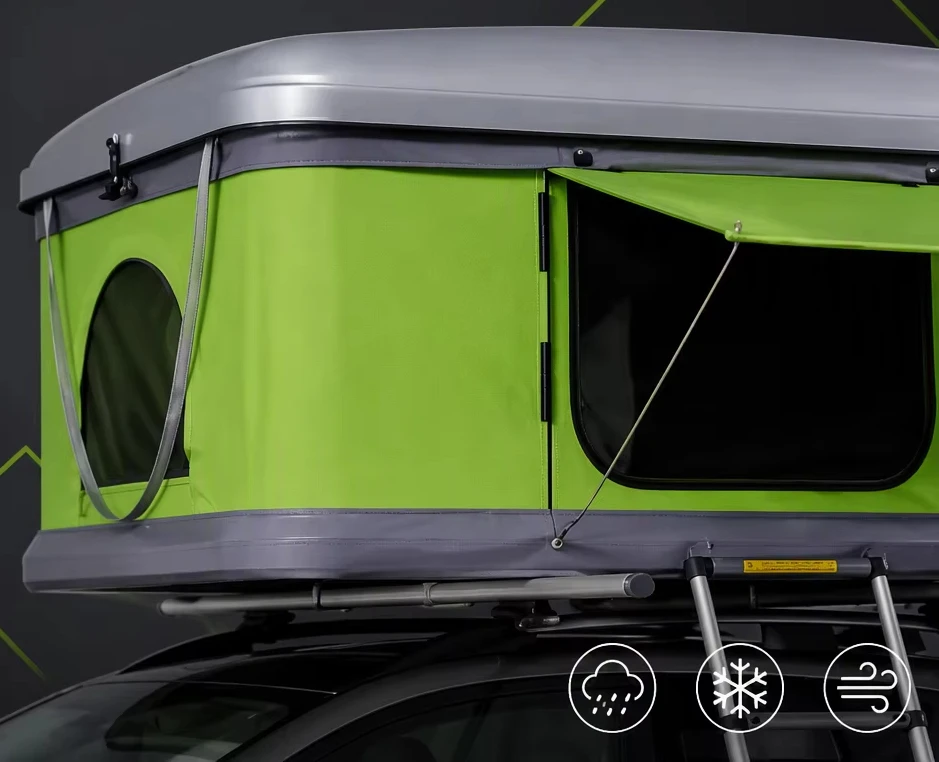 2인용 자동 설치식 알루미늄 하드쉘 루프탑 텐트, 4계 - Roof Top Tent Hard Shell 2 Person 리뷰 및 가격
