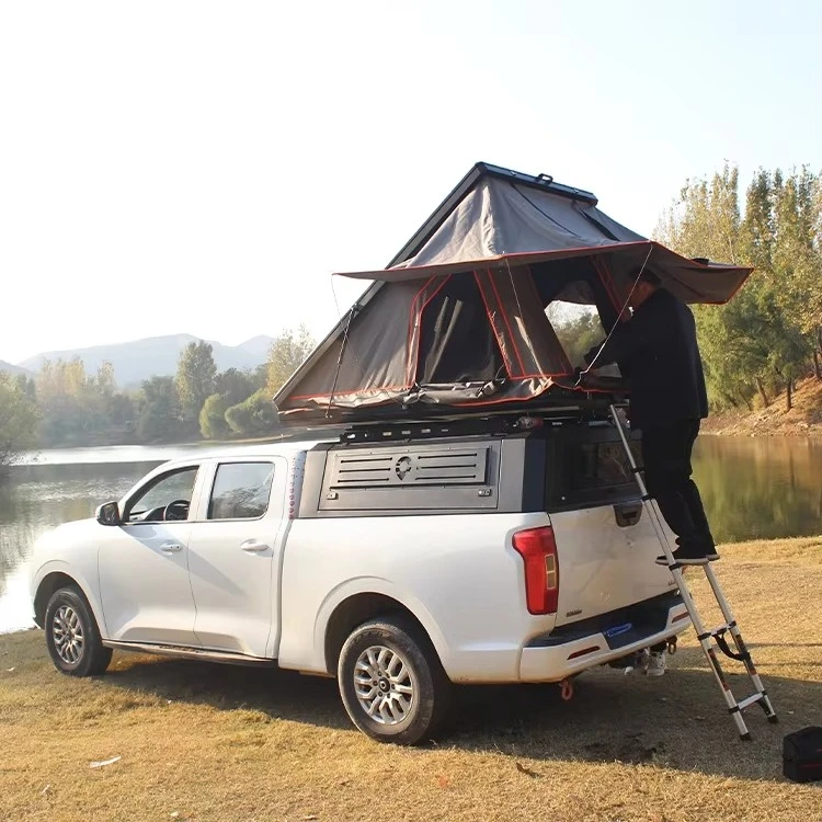 4륜 구동 차량용 캠핑 액세서리, 2인용 이중 레이어  - Roof Top Tent Hard Shell 2 Person 리뷰 및 가격