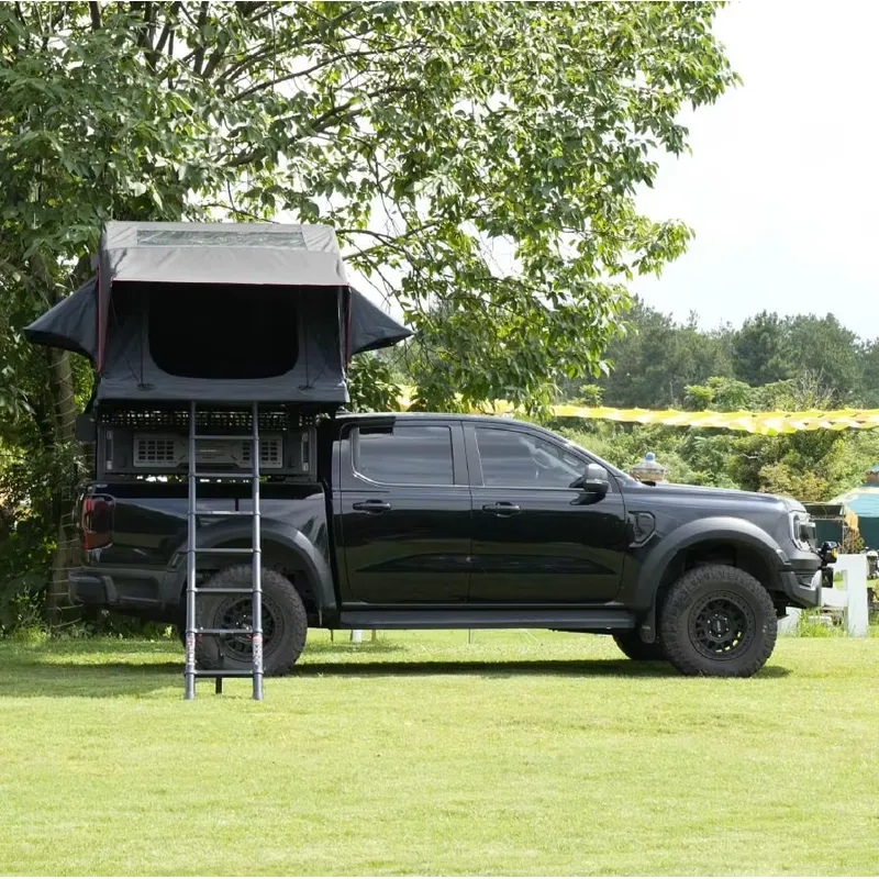 3인용 알루미늄 소재의 소프트 쉘 루프탑 텐트, 4륜  - Roof Top Tent Soft Shell 3 Person 리뷰 및 가격