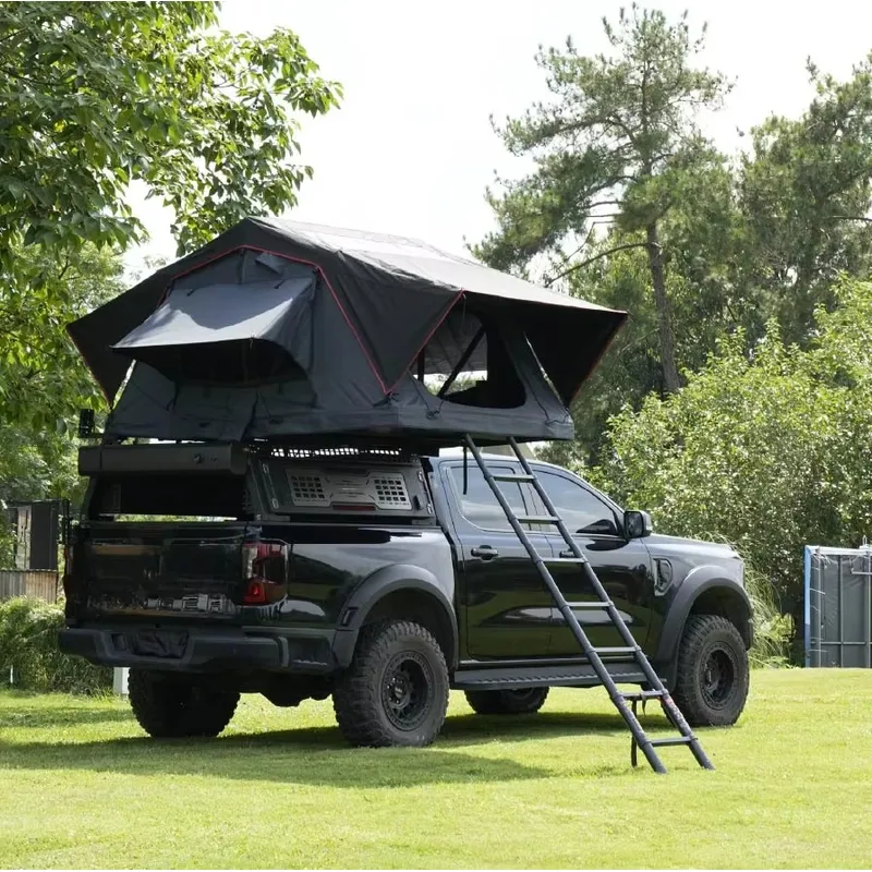3인용 알루미늄 소재의 소프트 쉘 루프탑 텐트, 4륜  - Roof Top Tent Soft Shell 3 Person 리뷰 및 가격