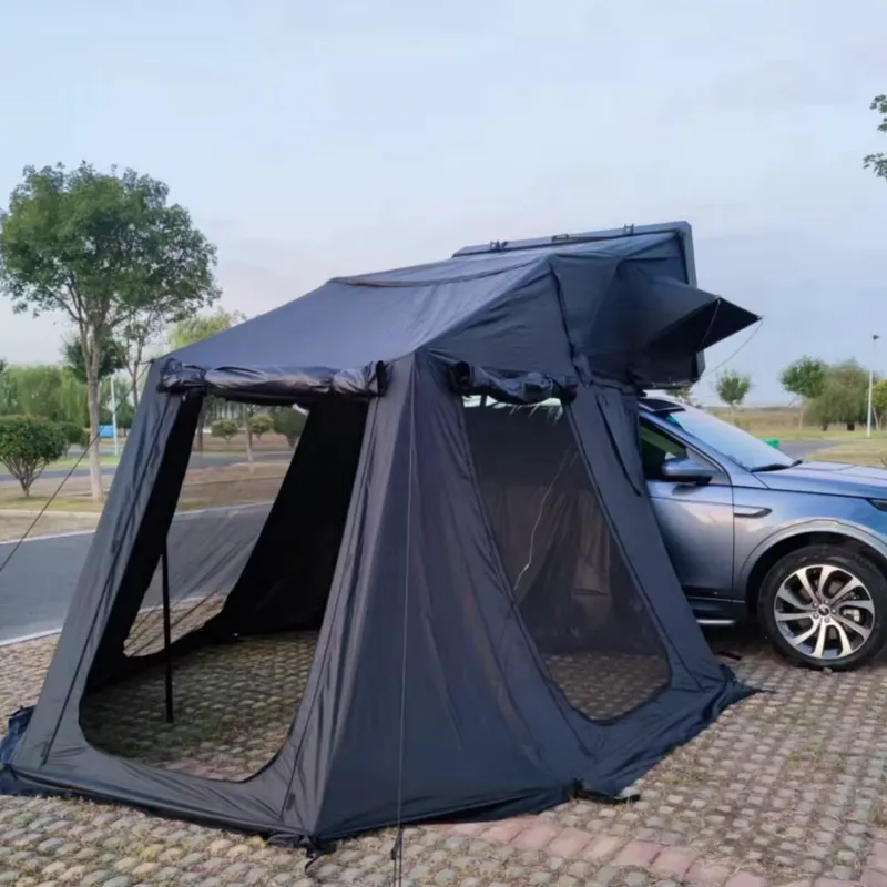 측면 개방형 4륜 구동 오프로드 SUV 차량용 루프탑  - Roof Top Tent Annex Room 리뷰 및 가격