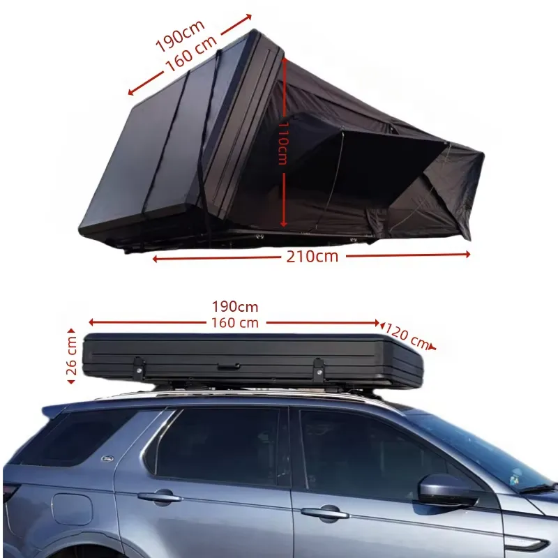 측면 개방형 4륜 구동 오프로드 SUV 차량용 루프탑  - Roof Top Tent Annex Room 리뷰 및 가격