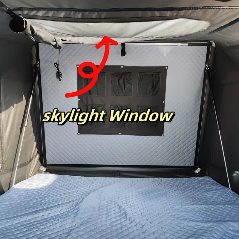 측면 개방형 4륜 구동 오프로드 SUV 차량용 루프탑  - Roof Top Tent Annex Room 리뷰 및 가격