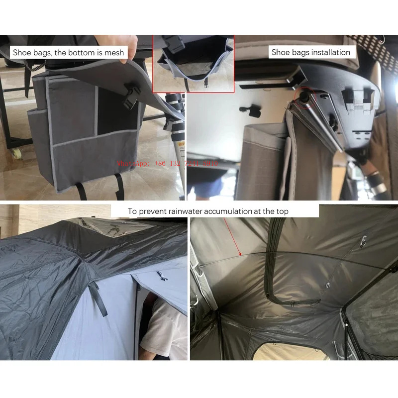 홍성제품 아웃도어 캠핑 XL 4~5인용 측면 개방형 A - Roof Top Tent 4 Person Xl 리뷰 및 가격