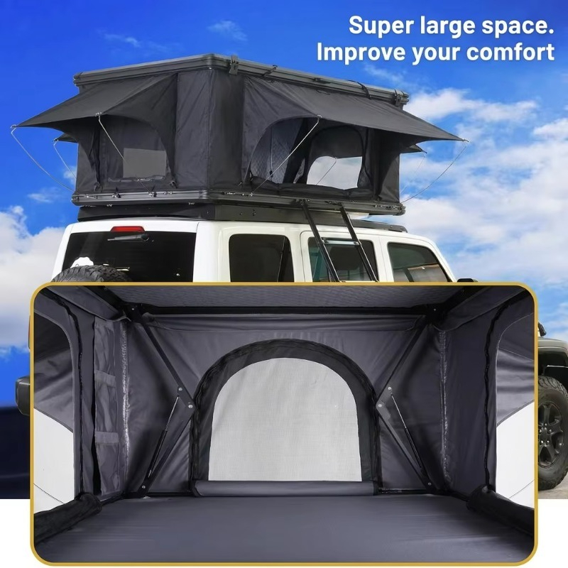 17cm 초슬림 알루미늄 하드쉘 루프탑 텐트 유압식 자 - Roof Top Tent Hard Shell 2 Person 리뷰 및 가격