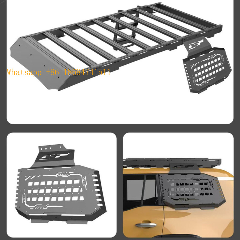 풀세트 루프 플랫폼(후면 접근 사다리 포함) 프라도 L - Overland Roof Rack Platform 리뷰 및 가격