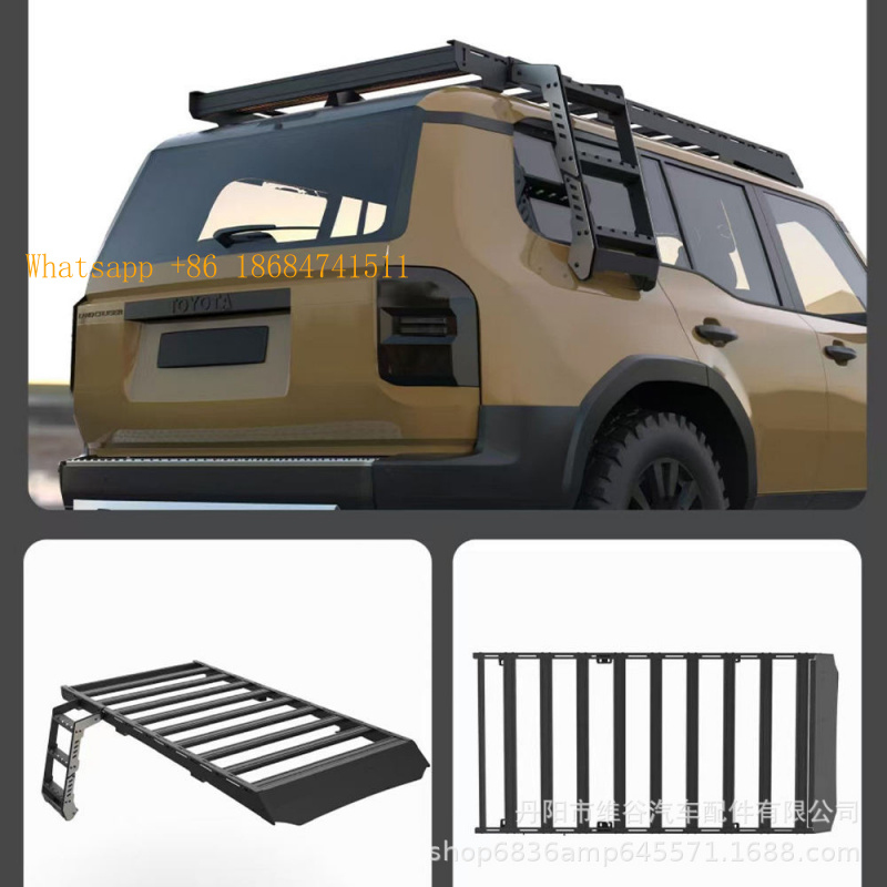 풀세트 루프 플랫폼(후면 접근 사다리 포함) 프라도 L - Overland Roof Rack Platform 리뷰 및 가격