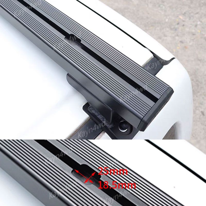 1998-2018 스즈키 짐니 JB33 JB43 크로스 - Roof Rack Crossbar Aluminum 리뷰 및 가격