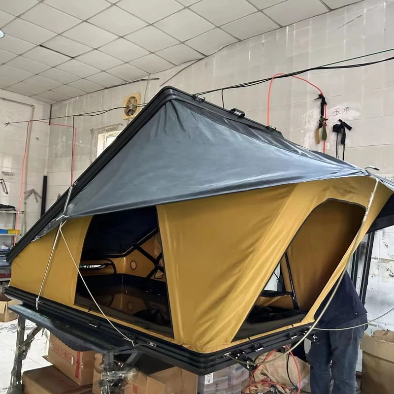 경량 삼각형 하드쉘 루프탑 텐트, 클램쉘 루프탑 텐트, - Roof Top Tent Hard Shell 2 Person 리뷰 및 가격