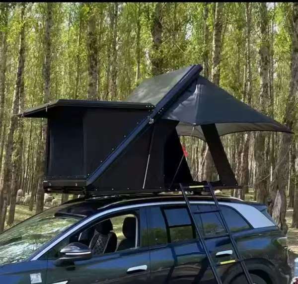 2-in-1 삼각형 사각형 알루미늄 쉘 하드 쉘 자동차 - Roof Top Tent Hard Shell 2 Person 리뷰 및 가격