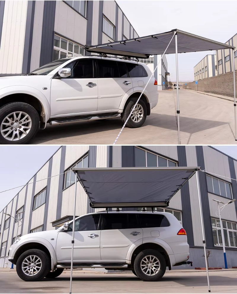 새로운 픽업 캠퍼 2.5m X 3m 4륜구동 4X4 사 - Car Awning 2.5M X 2.5M 리뷰 및 가격
