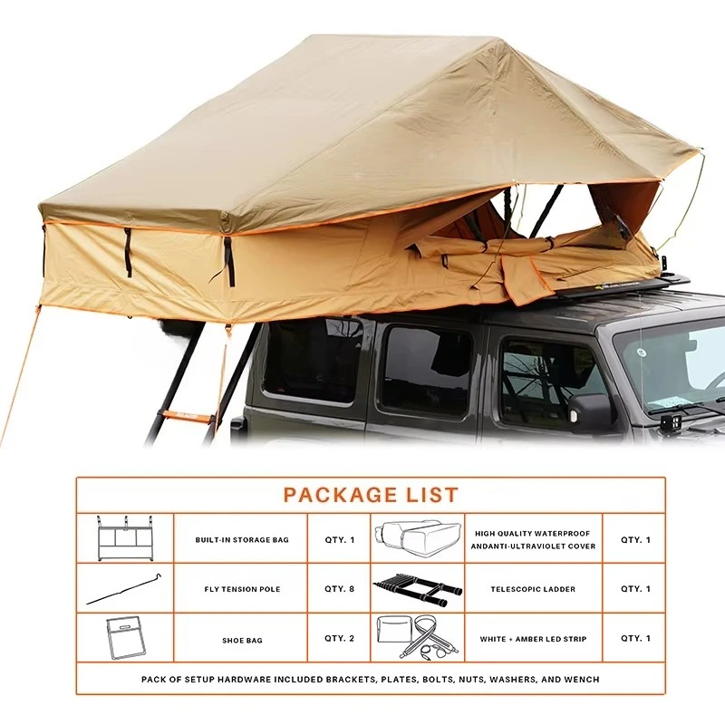 2~3인용 에어 주입식 소프트 쉘 루프탑 텐트, 빠른  - Roof Top Tent Soft Shell 3 Person 리뷰 및 가격