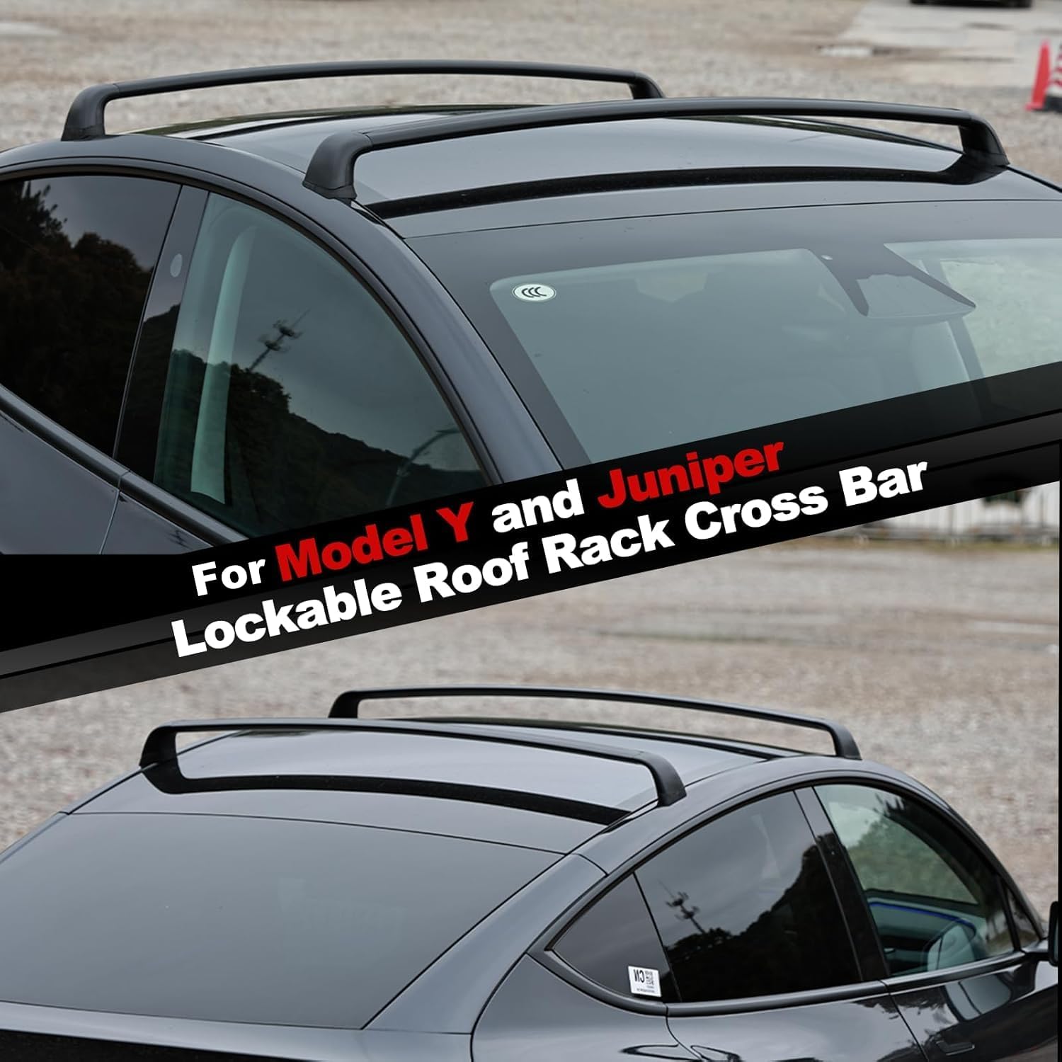 테슬라 모델 Y 주니퍼 루프랙 러기지 카고 캐리어 20 - Roof Rack Crossbar Aluminum 리뷰 및 가격
