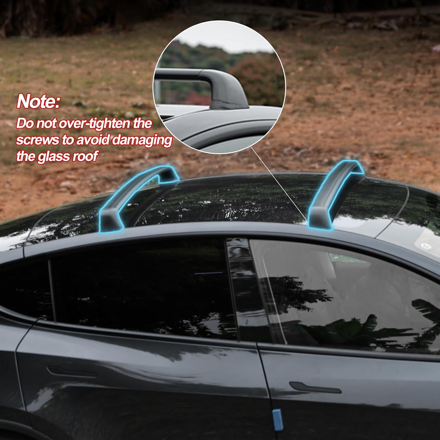 테슬라 모델 Y 주니퍼 루프랙 러기지 카고 캐리어 20 - Roof Rack Crossbar Aluminum 리뷰 및 가격