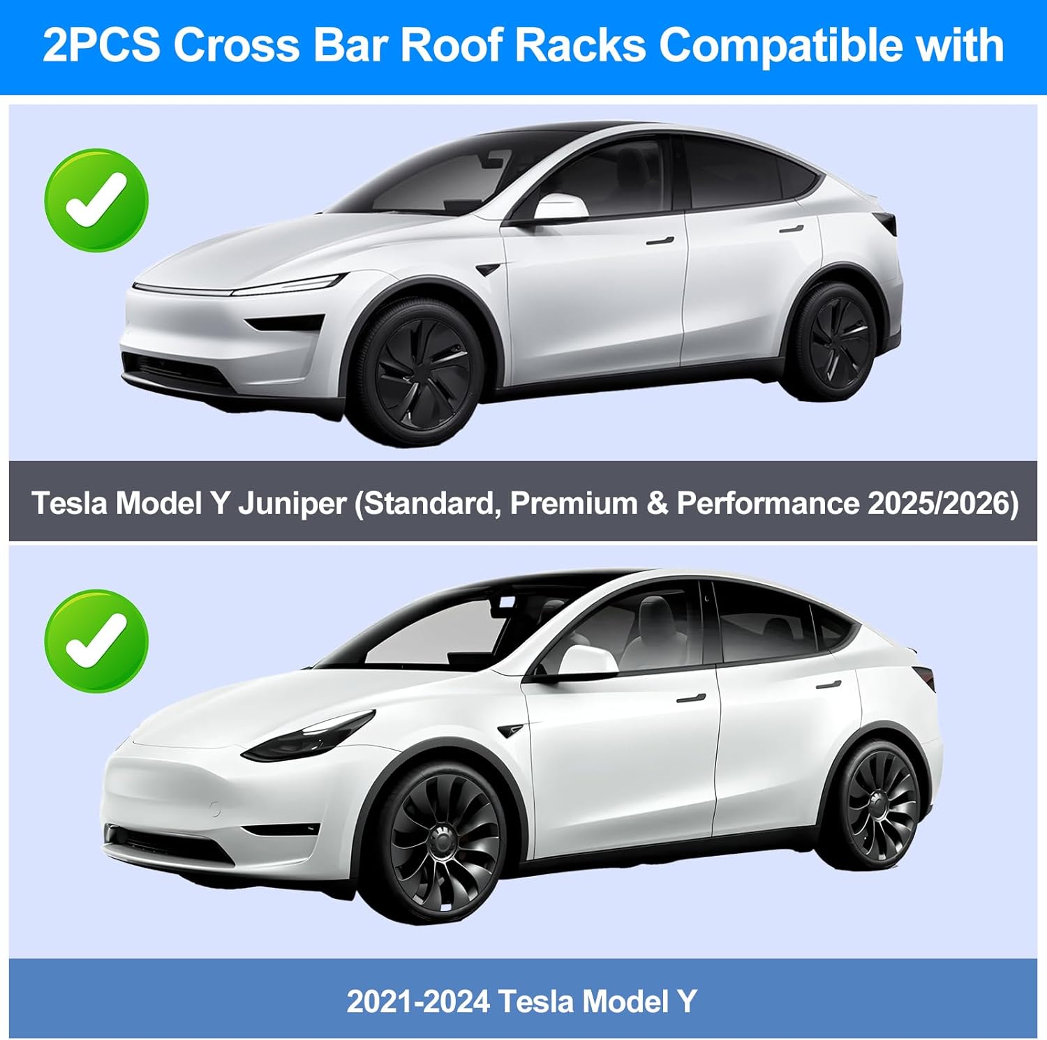 테슬라 모델 Y 주니퍼 루프랙 러기지 카고 캐리어 20 - Roof Rack Crossbar Aluminum 리뷰 및 가격